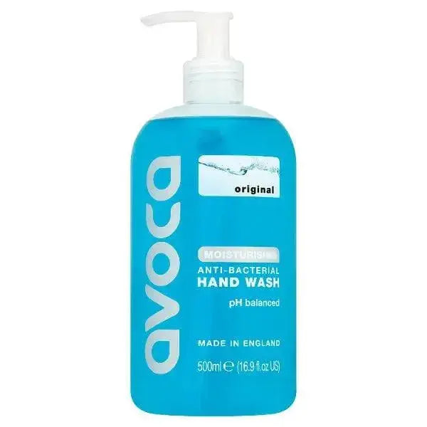 Avoca Original Moisturising Anti-Bacterial Hand Wash 500ml (Case of 6)