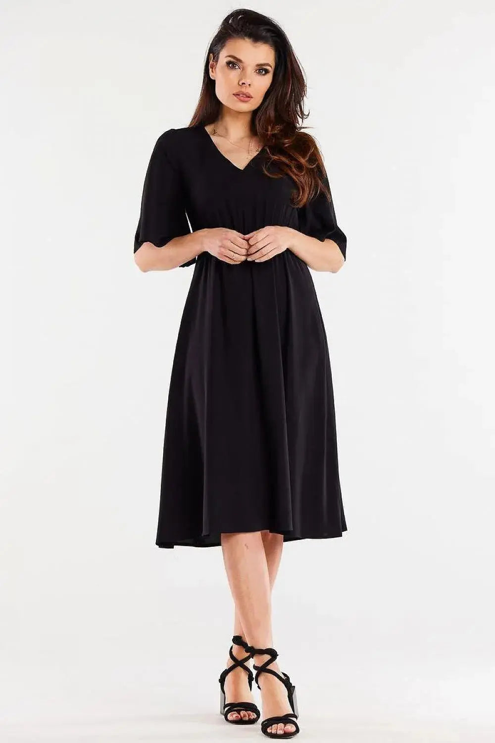 awama daydress made of viscose, slightly flared at the bottom