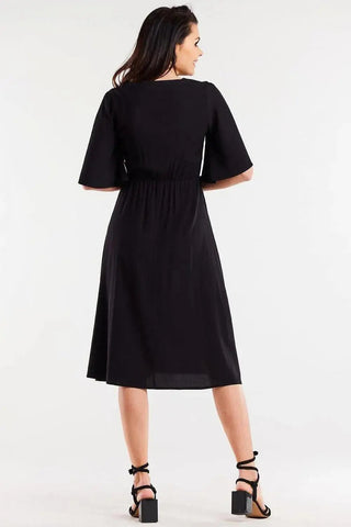 awama daydress made of viscose, slightly flared at the bottom