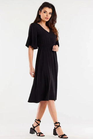 awama daydress made of viscose, slightly flared at the bottom