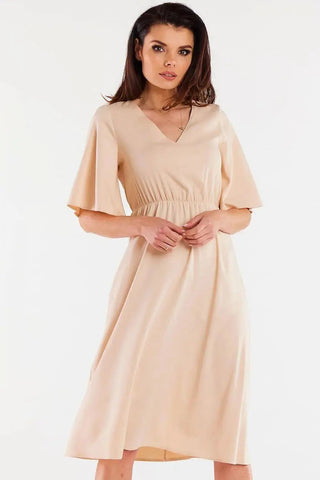 awama daydress made of viscose, slightly flared at the bottom