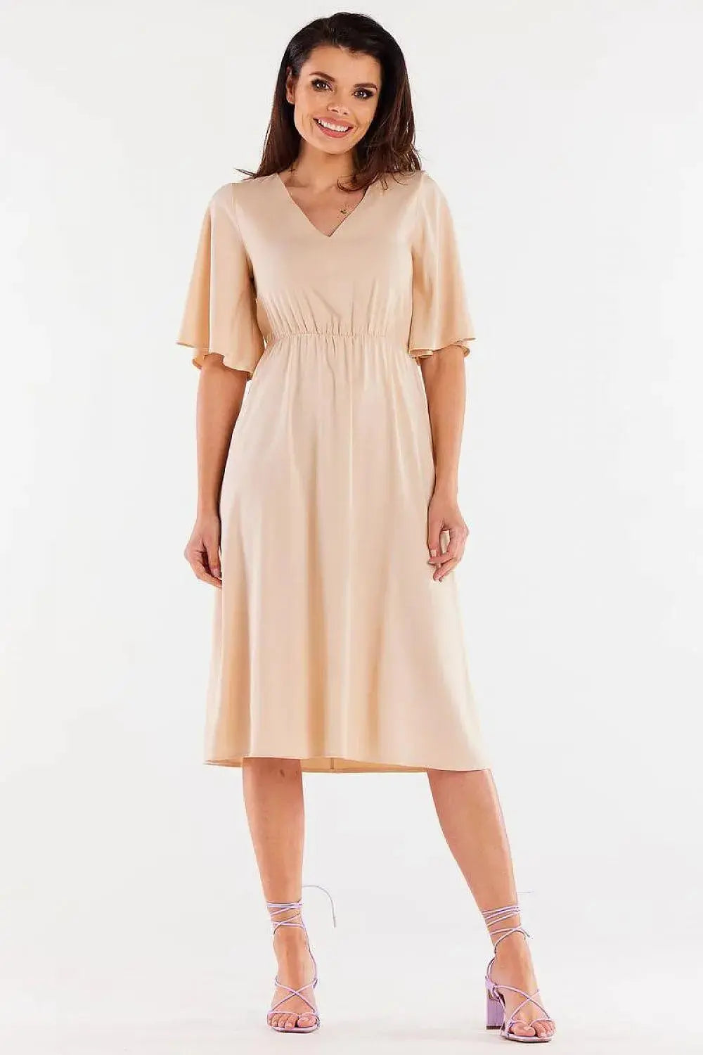 awama daydress made of viscose, slightly flared at the bottom