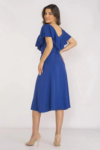 awama extremely elegant and feminine midi length daydress