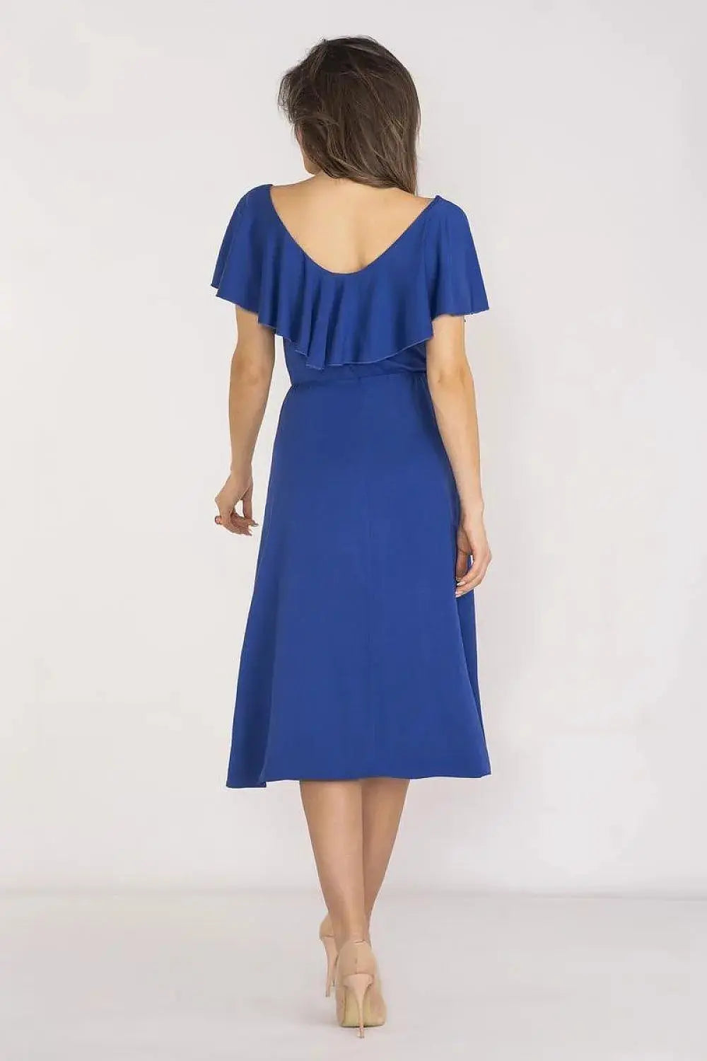 awama extremely elegant and feminine midi length daydress