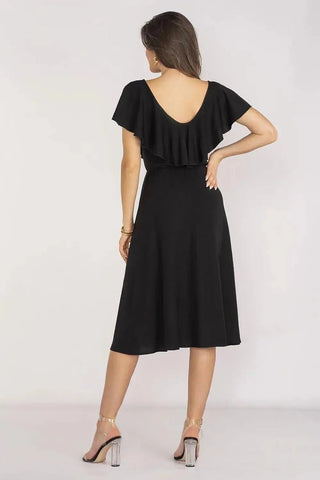 awama extremely elegant and feminine midi length daydress