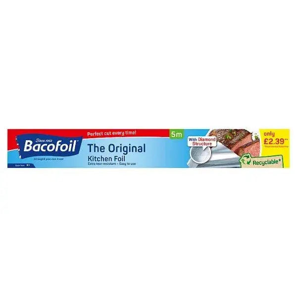 Bacofoil The Original Kitchen Foil 5m x 30cm