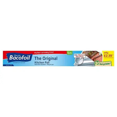 Bacofoil The Original Kitchen Foil 5m x 30cm