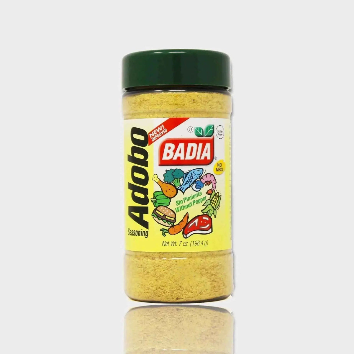 Badia Adobo Without Pepper for Meats, Poultry, Fish, Seafood and Vegetables
