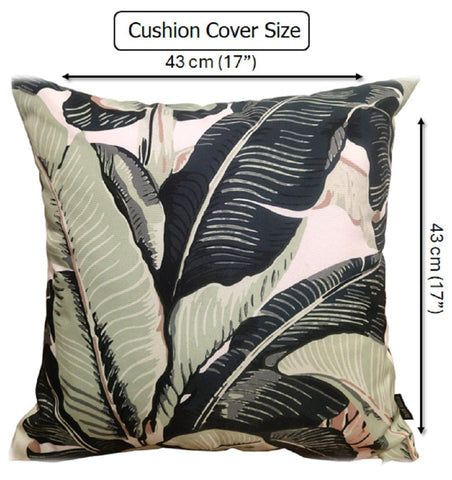 OLIVIA ROCCO Banza Waterproof Cushion Covers 43 x 43 cm Reversible Breathable Decorative Indoor Outdoor Use Patio Garden Sofa Bed Chair