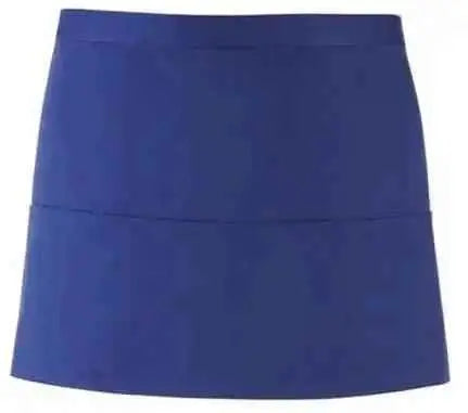 Bar Apron Dark Grey, Blue, Olive Green, Royal Color