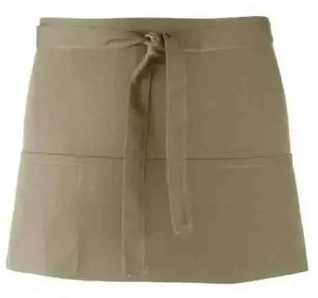 Bar Apron Dark Grey, Blue, Olive Green, Royal Color
