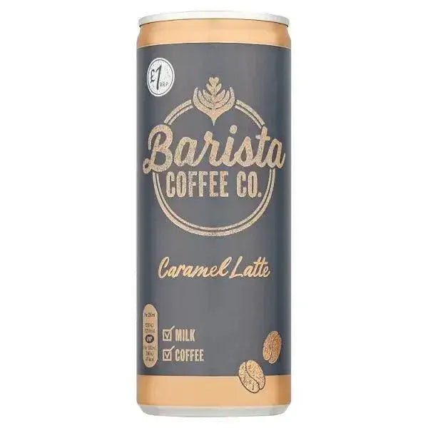 Barista Coffee Co. Caramel Latte 250ml (Case of 12)