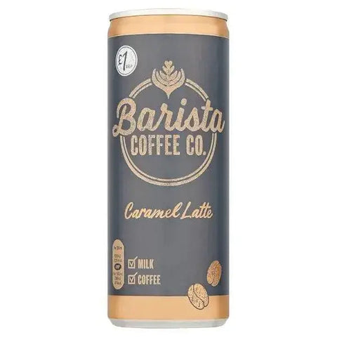 Barista Coffee Co. Caramel Latte 250ml (Case of 12)