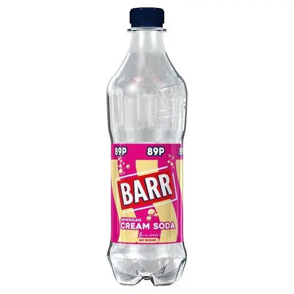 Barr American Cream Soda 500ml (Case of 12)