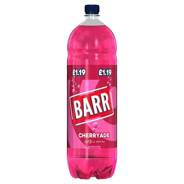 Barr Cherryade Soft Drink 2L Bottle (Case of 6)