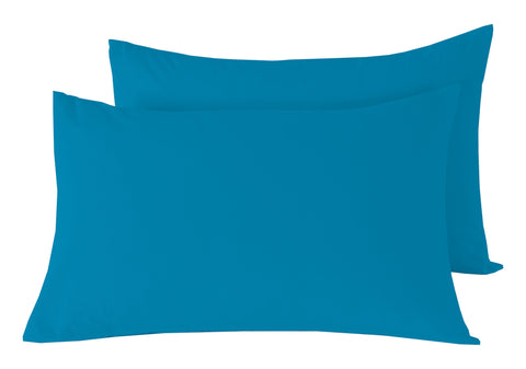 OLIVIA ROCCO Basics Fitted Pleated Valance Sheet Indus Valley Cotton Blend OEKO-TEX Certified Multiple Sizes And Colours