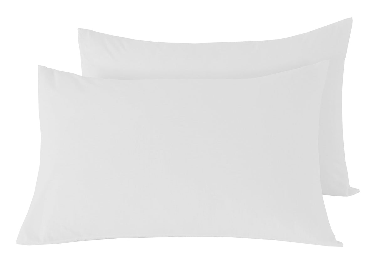 OLIVIA ROCCO Basics Fitted Pleated Valance Sheet Indus Valley Cotton Blend OEKO-TEX Certified Multiple Sizes And Colours