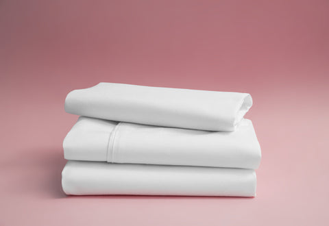 OLIVIA ROCCO Basics Fitted Sheet Indus Valley Cotton Linen Elasticated For Perfect Fit OEKO TEX Certified Multiple Sizes And Colours
