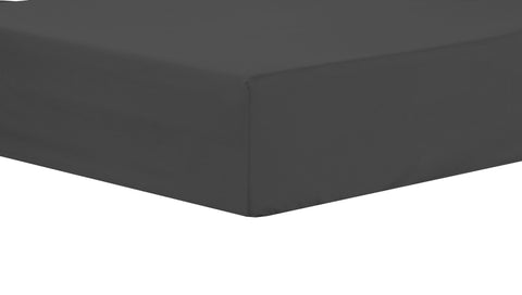 OLIVIA ROCCO Basics Fitted Sheet Indus Valley Cotton Linen Elasticated For Perfect Fit OEKO TEX Certified Multiple Sizes And Colours