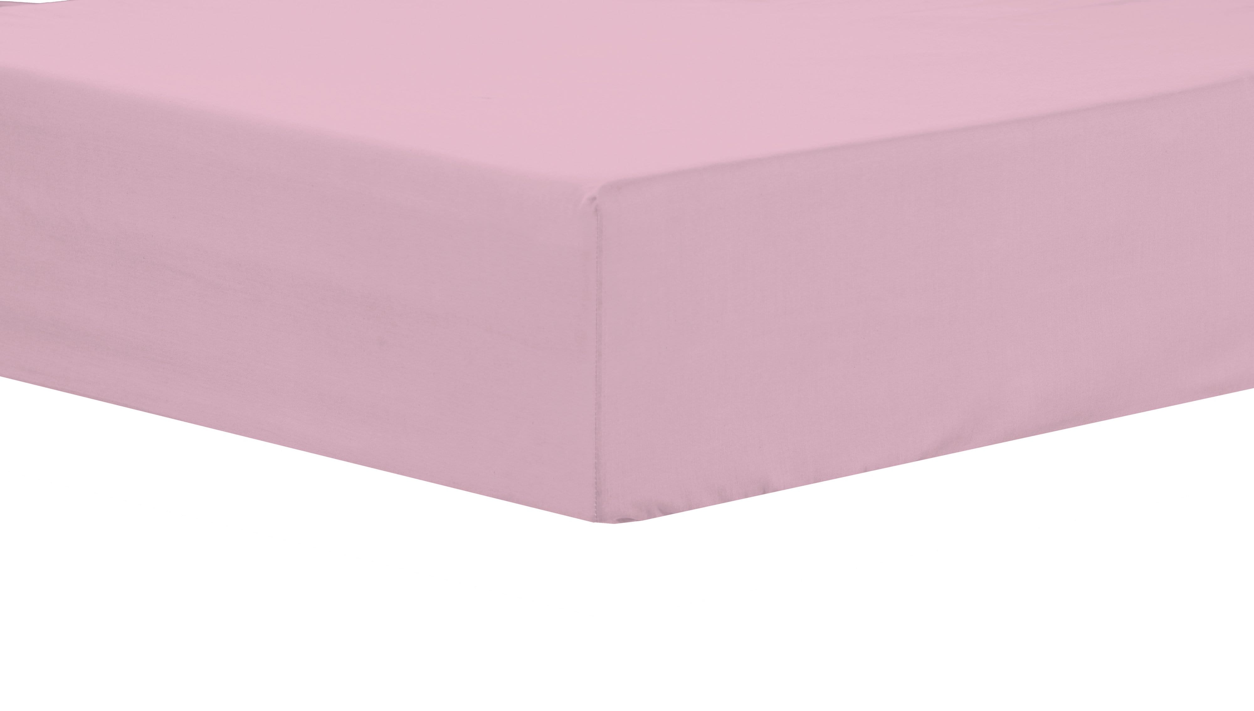 OLIVIA ROCCO Basics Fitted Sheet Indus Valley Cotton Linen Elasticated For Perfect Fit OEKO TEX Certified Multiple Sizes And Colours