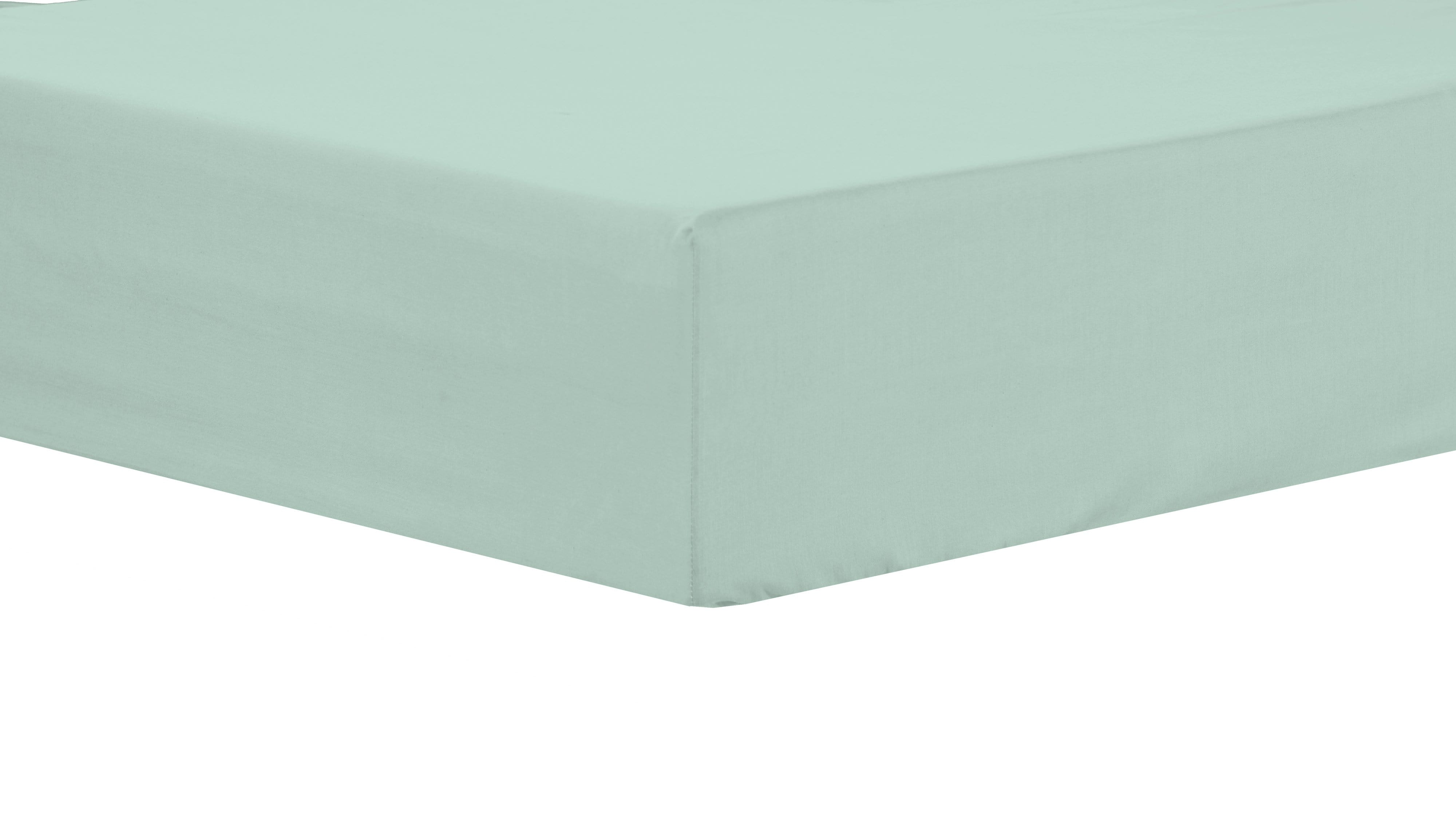 OLIVIA ROCCO Basics Fitted Sheet Indus Valley Cotton Linen Elasticated For Perfect Fit OEKO TEX Certified Multiple Sizes And Colours