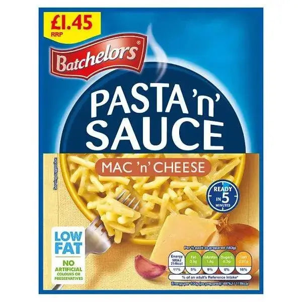 Batchelors Pasta 'n' Sauce Mac 'n' Cheese 99g (Case of 7)