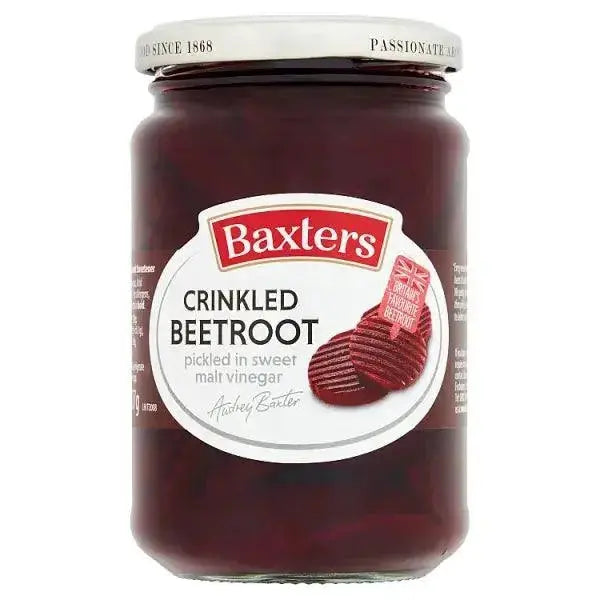 Baxters Crinkled Beetroot 340g (Case of 6)