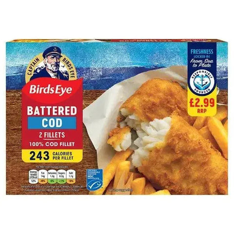 BE 2 Cod in Batter