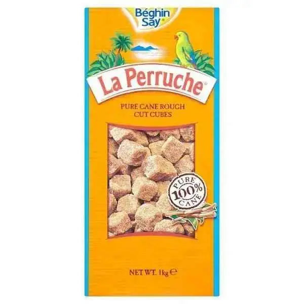 Beghin Say La Perruche Pure Cane Rough Cut Cubes 1kg