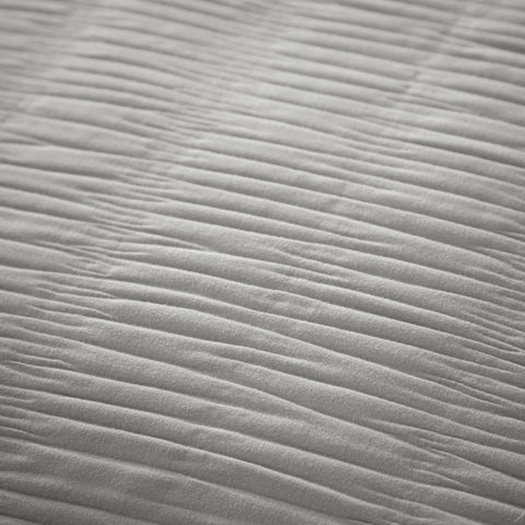 OLIVIA ROCCO Belgravia Grey Microfibre Duvet Cover Set With Pillowcases Soft Easy Care Machine Washable Bedding Modern Quilt Style