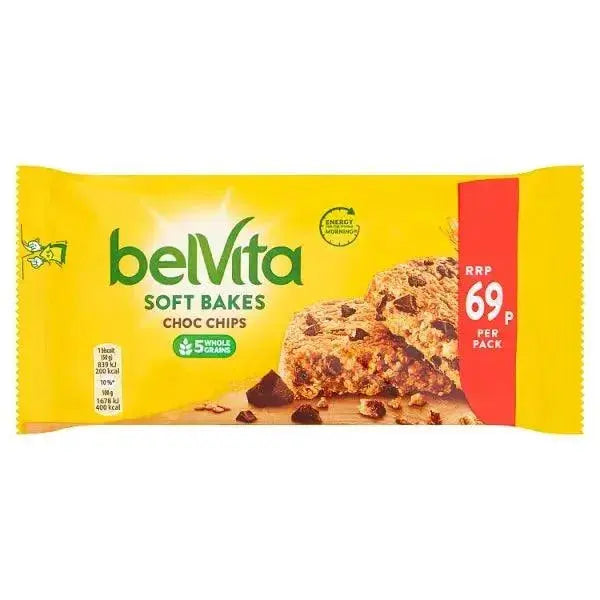 Belvita Breakfast Biscuits Soft Bakes Choc Chips 69p PMP 50g (Case of 20)