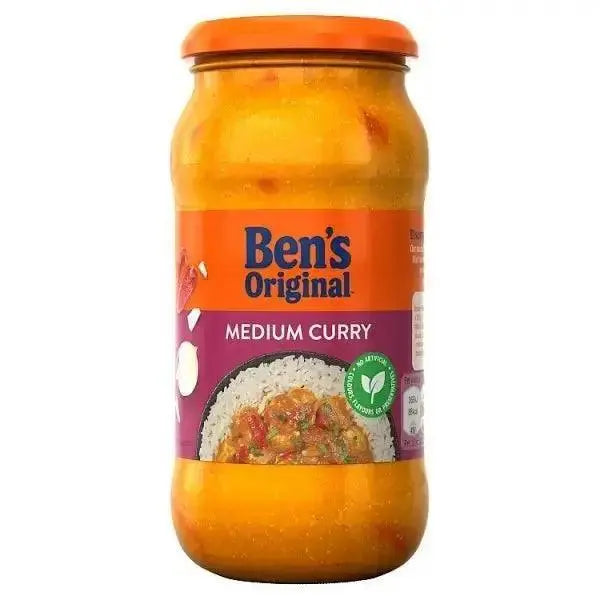 Bens Original Medium Curry Sauce 440g (Case of 6)