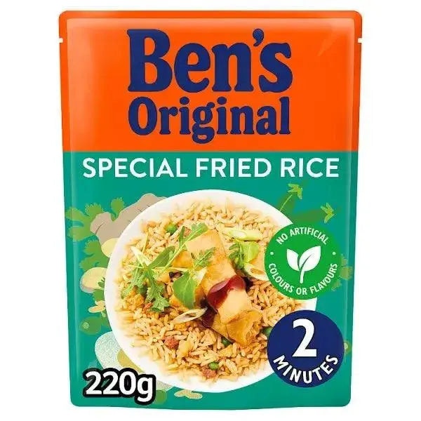 Bens Original Special Fried Microwave Rice 220g (Case of 6)