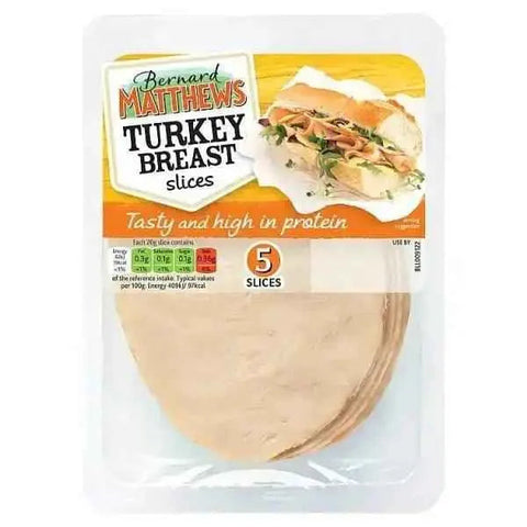 Bernard Matthews Turkey Breast 5 Slices 100g