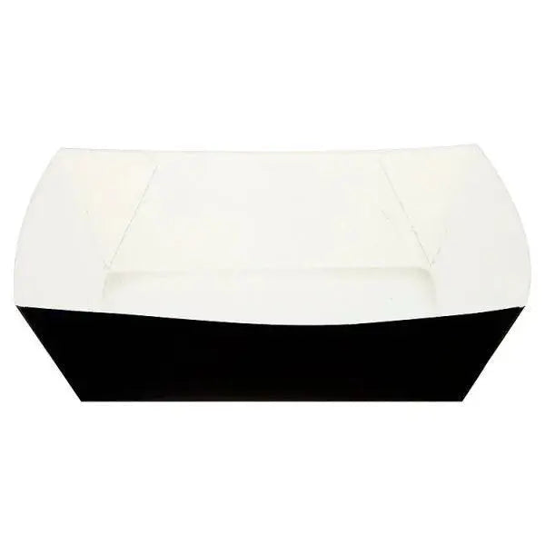 BioPak Black Burger Tray - 100pcs