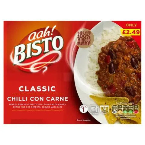 Bisto Classic Chilli Con Carne 375g (Case of 6)