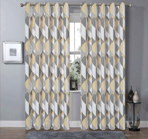 OLIVIA ROCCO Blackout Thermal Curtains Check Marble Design Energy Saving Light Blocking Panels Multiple Sizes And Colours