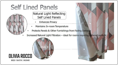 OLIVIA ROCCO Blackout Thermal Curtains Check Marble Design Energy Saving Light Blocking Panels Multiple Sizes And Colours