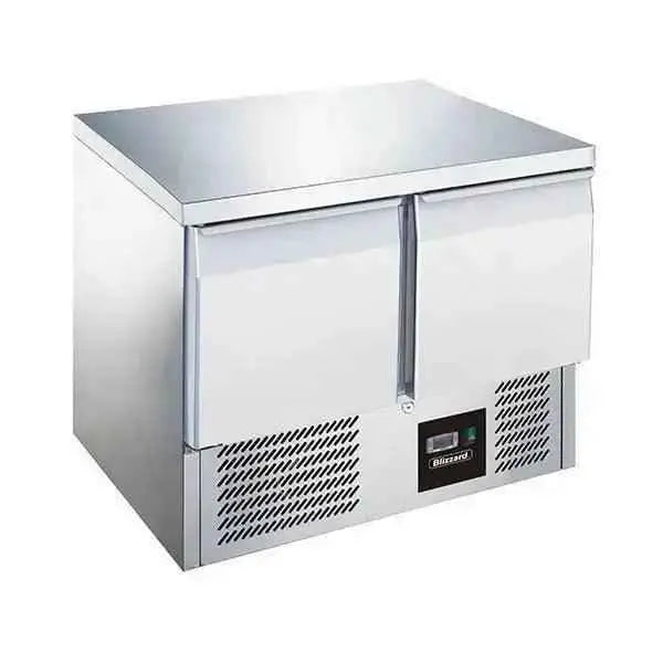 Blizzard BCC2 Twin Door GN 1-1 Counter Refrigerator - 240 Litres