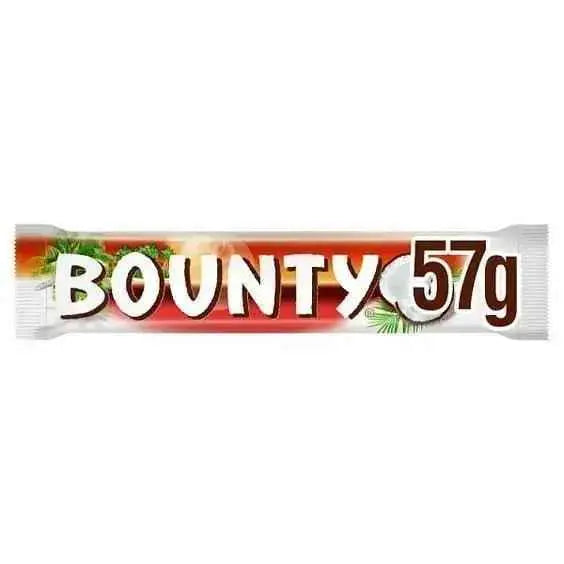 Bounty Coconut Dark Chocolate Duo Bar 57g (Case of 24)