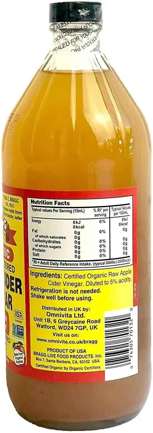 Bragg’s Organic Apple Cider Vinegar 473ml