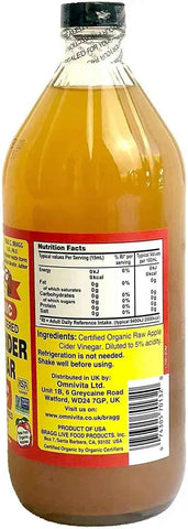 Bragg’s Organic Apple Cider Vinegar 473ml