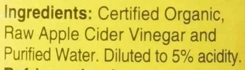 Bragg’s Organic Apple Cider Vinegar 473ml