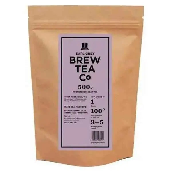 Brew Tea Co Earl Grey Loose Leaf Tea 500g