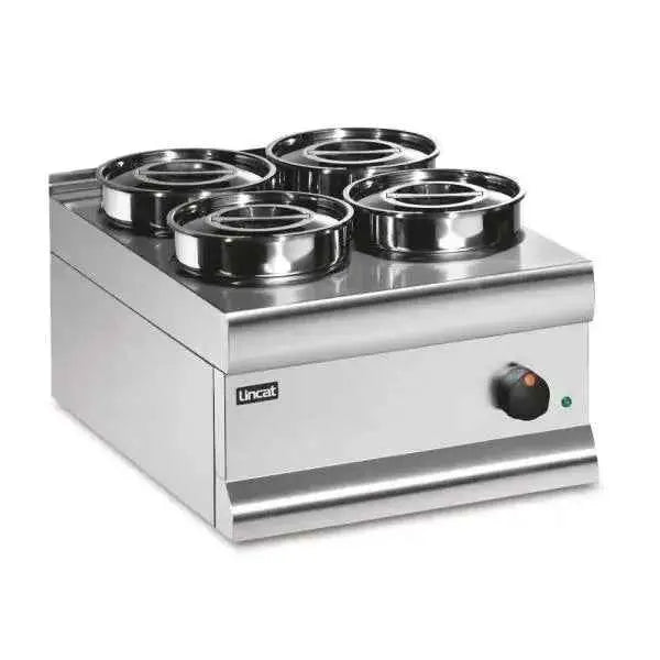 BS4 - Lincat Silverlink 600 Electric Counter-top Bain Marie - Dry Heat - W 450 mm - 0.75 kW