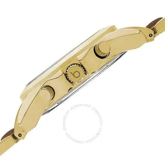 Burgi BUR094YG Womens Gold Tortoise Watch