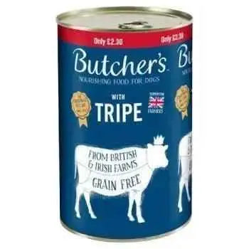 Butchers Tripe Dog Food Tin 1200g (Case of 12)
