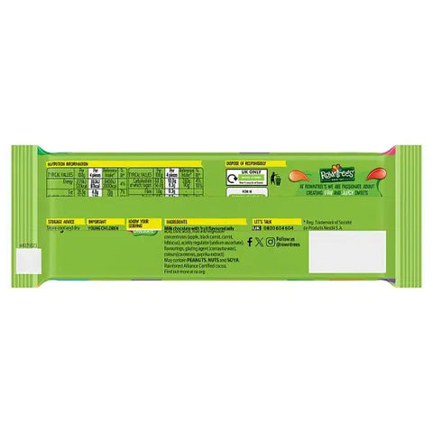 Rowntree's Jelly-Tastic Mini Egg Chocolate Sharing Bar 100g (Case of 18)
