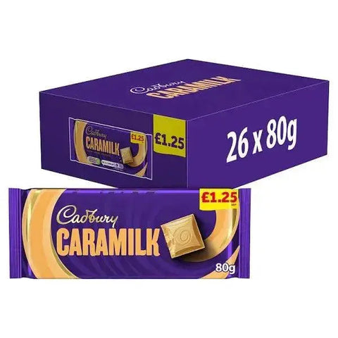 Cadbury Caramilk Golden Caramel Chocolate Bar (Case of 26)