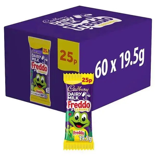 Cadbury Dairy Milk Freddo Caramel Chocolate Bar 25p PMP 19.5g (Case of 60)